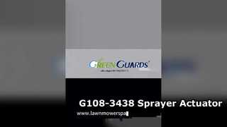 Actionneur G108-3438 pour pulvérisateur de gazon Toro Multi-Pro 1200/1250/5700-D