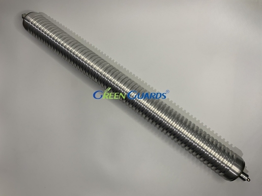 Coupeuse de pelouse à rouleaux de 22 pouces en aluminium usiné à rainures G068614 Adapté à des coupeuses de verdure marchantes Jacobsen