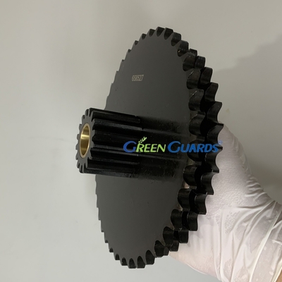 Pièces de rechange de tondeuse à gazon Pièces d'équipement de tondeuse à gazon Double comprenant des roulements à huile G658527 Adapte Turfco Top Dresser