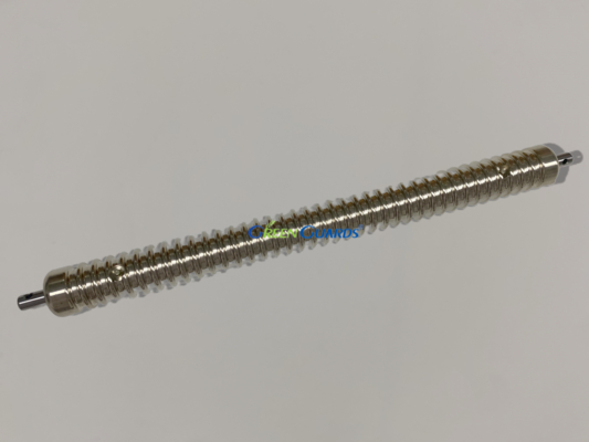 Rouleau de pièces de tondeuse à gazon - Acier rainuré réparable GAMT2977 Compatible avec les tondeuses utilitaires et à gazon professionnelles John Deere