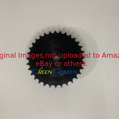 Pièces d'équipement de pelouse Double pignon 32 dents & 12 dents G210407 Convient aux épandeurs Millcreek 3100/3200 Turf Tiger