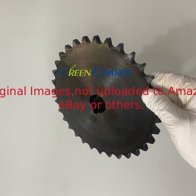 Pièces d'équipement de pelouse Double pignon 32 dents & 12 dents G210407 Convient aux épandeurs Millcreek 3100/3200 Turf Tiger